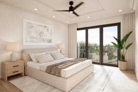 Master Bedroom with ensuite and closet