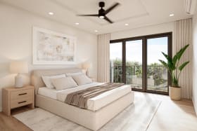 Master Bedroom with ensuite and closet