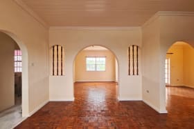 Open plan living and dining