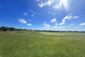 View looking to the East of the plot