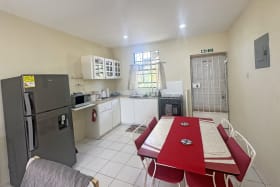 Dining and kitchen