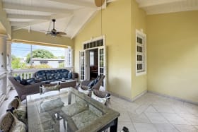 Covered patio