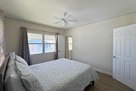 Ceiling fans throughout