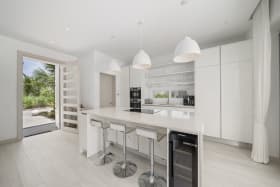 Modern fully equipped kitchen