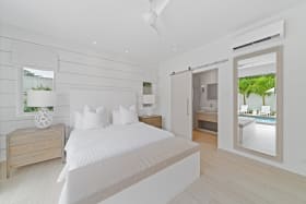 Primary bedroom with ensuite bathroom