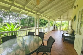 Large spacious patio