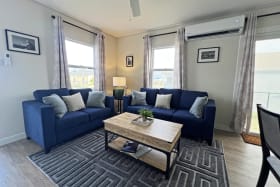 Living Spaces have A/C and Ceiling fans