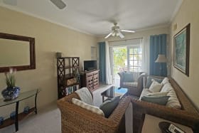 Tastefully furnished living area