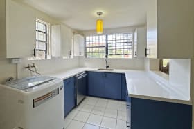 Natural light in kitchen