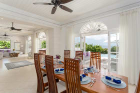 Purple Haze.  Dining area leading to patio terrace