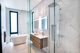 Bathroom with shower