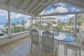 Outdoor patio dining