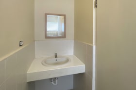 second bathroom on upper level