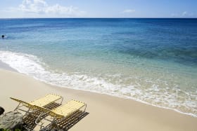 Beautiful beach with great swimming