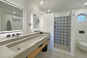 Beautiful primary bathroom suite finished to a high standard