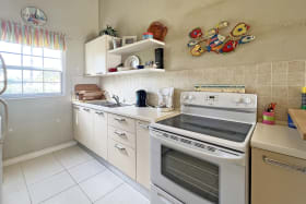 Galley-style kitchen