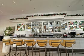 The bar at The Estates