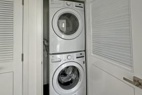 Washer and dryer