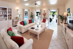 Sitting room at Vistamar House