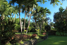Beautiful gardens at Vistamar House