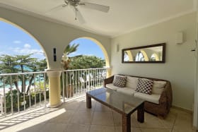 Spacious, covered patio