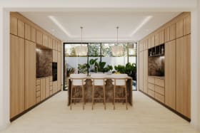 Well equipped kitchen