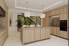 Well equipped kitchen