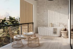 Boasts modern, luxury designs and finishes