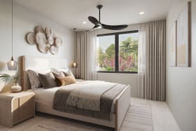 Upper guest bedroom