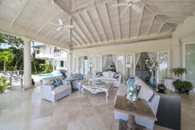 Spacious patio