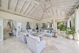 Spacious patio