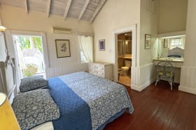 Bedroom 2 opens to deck