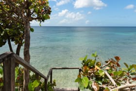 Stairway down to the beach
