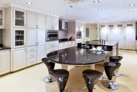 Grand, state of the art kitchen
