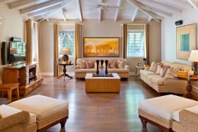 Comfortable media room