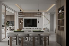 Open Plan Modern Concept