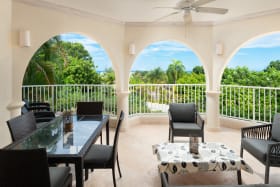 Some lovely sea views from the patio terrace