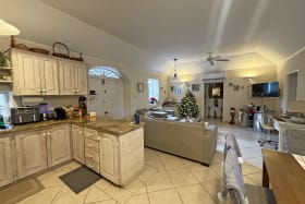 Open Plan Living Area in Cottage