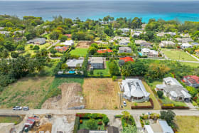 Aerial of Lot with Sea Views