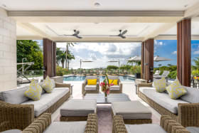 Expansive patio