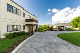 2-car garage and buggy bay