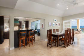 Open-plan layout