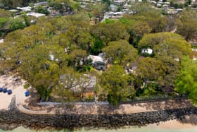Aerial Views of Barton Beach House