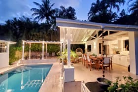 The pool patio - fantastic entertaining space