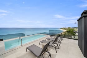 Rooftop Pool with Sea Views