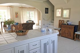 Open plan kitchen