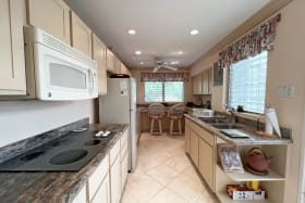 Galley-style kitchen