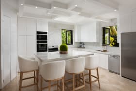Fully fitted modern kitchen