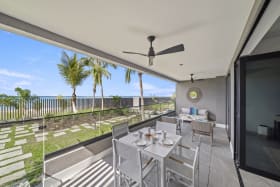 Patio with Sea Views