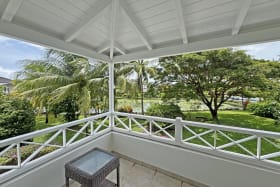 View from upper patio